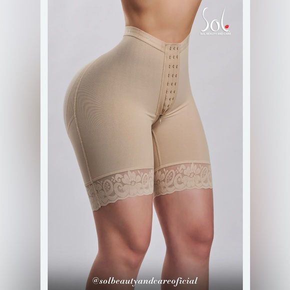 Sol Women's Beige Hourglass Shorts